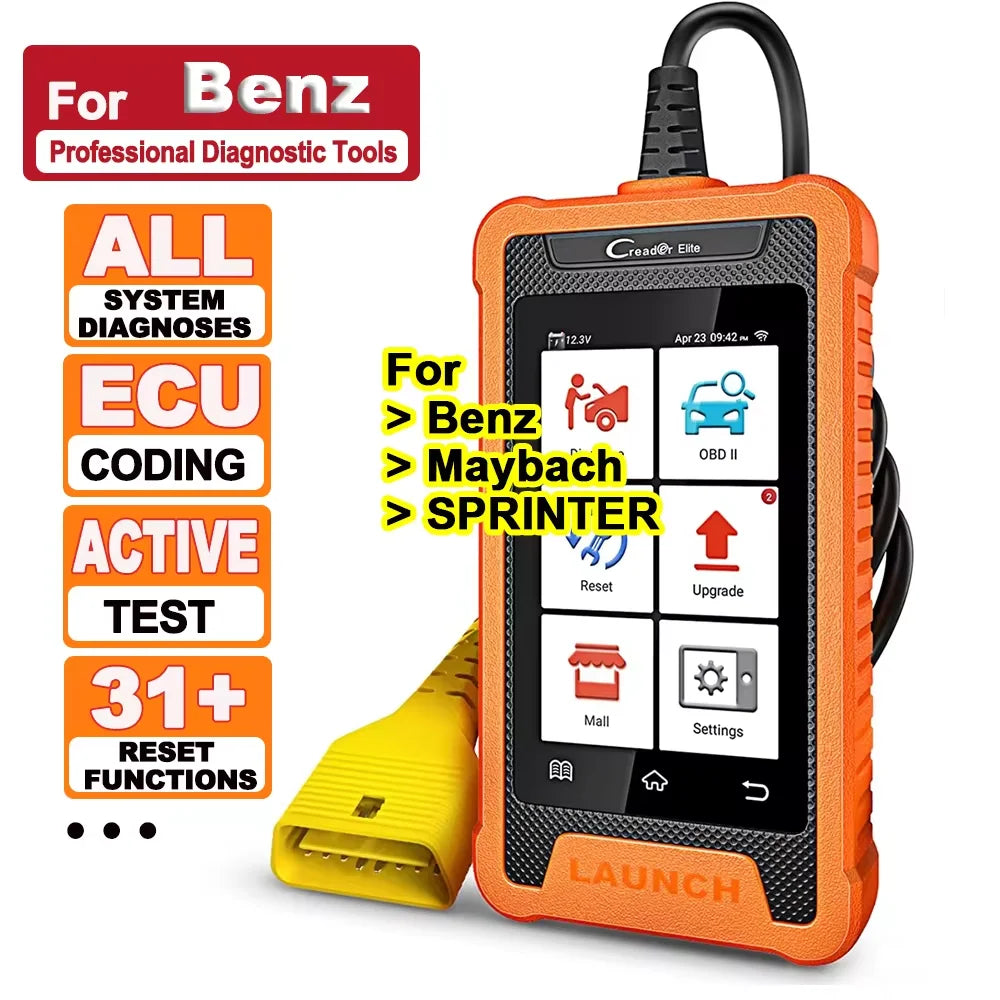 LAUNCH X431 Elite VAG/BMW/Mercedes/GM/Toyota 