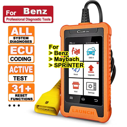 LAUNCH X431 Elite VAG/BMW/Mercedes/GM/Toyota 