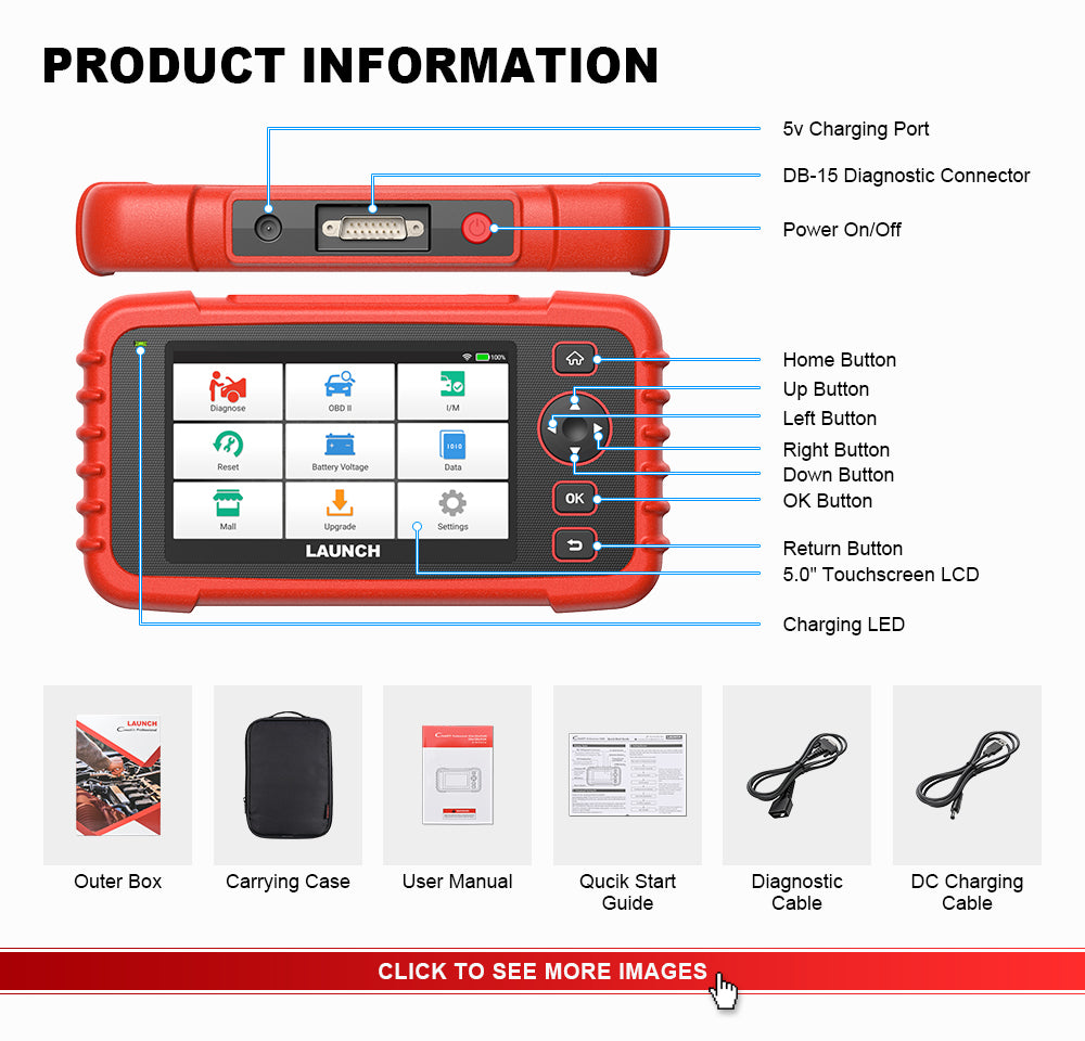LAUNCH CRP129X PLUS tootefoto 2