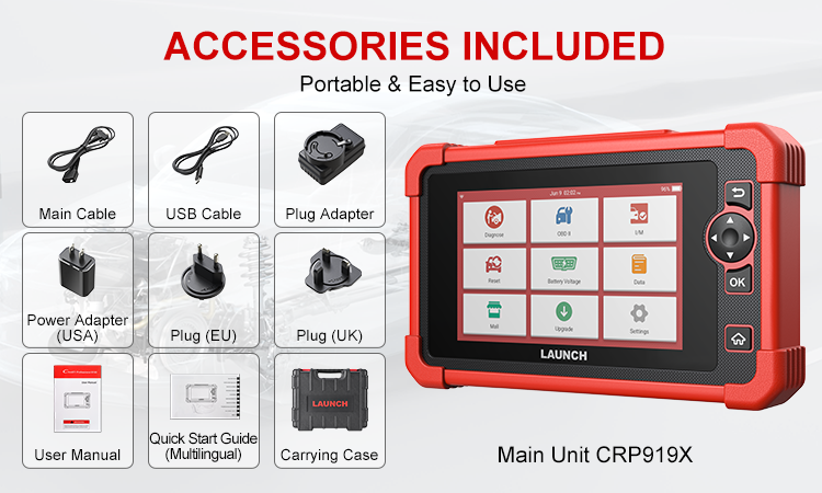 LAUNCH CRP919X tootefoto 3