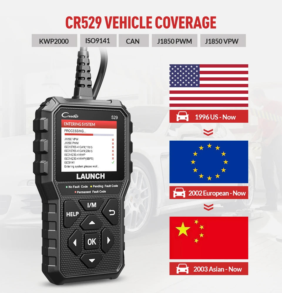 LAUNCH CReader 529 Diagnostikaseade