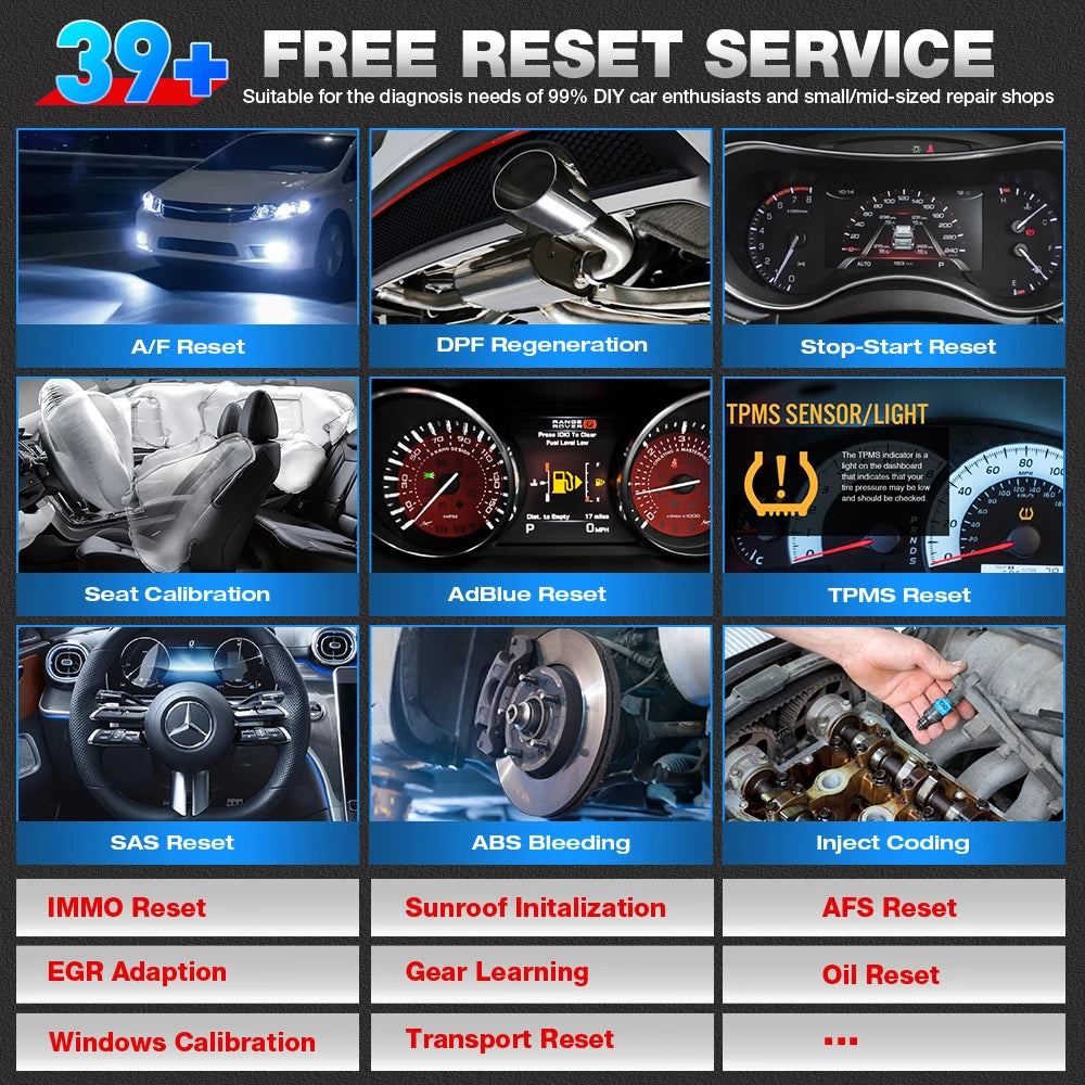 Käynnistä © X431 IMMO PLUS -avainohjelmointilaite + diagnostiikkalaite 