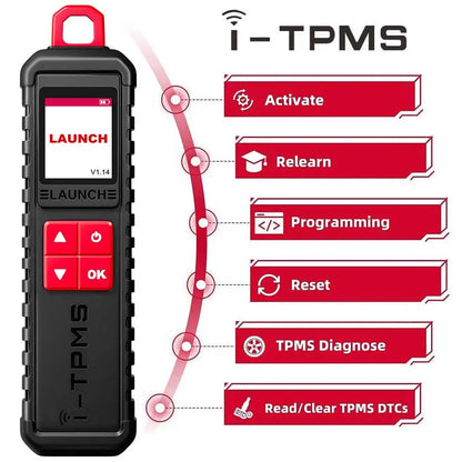 2025 LAUNCH X431 i-TPMS Tire Pressure Diagnostic Tool