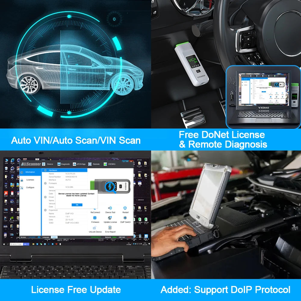VXDIAG VCX SE Mercedes-Benz Diagnostikaseade