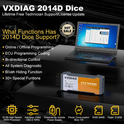 Diagnostic device VXDIAG NANO NX300 Volvo Vida