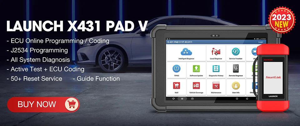 LAUNCH® X431 X-PROG 3 Immobilisaatori & Võtme Programmeerimise Seade