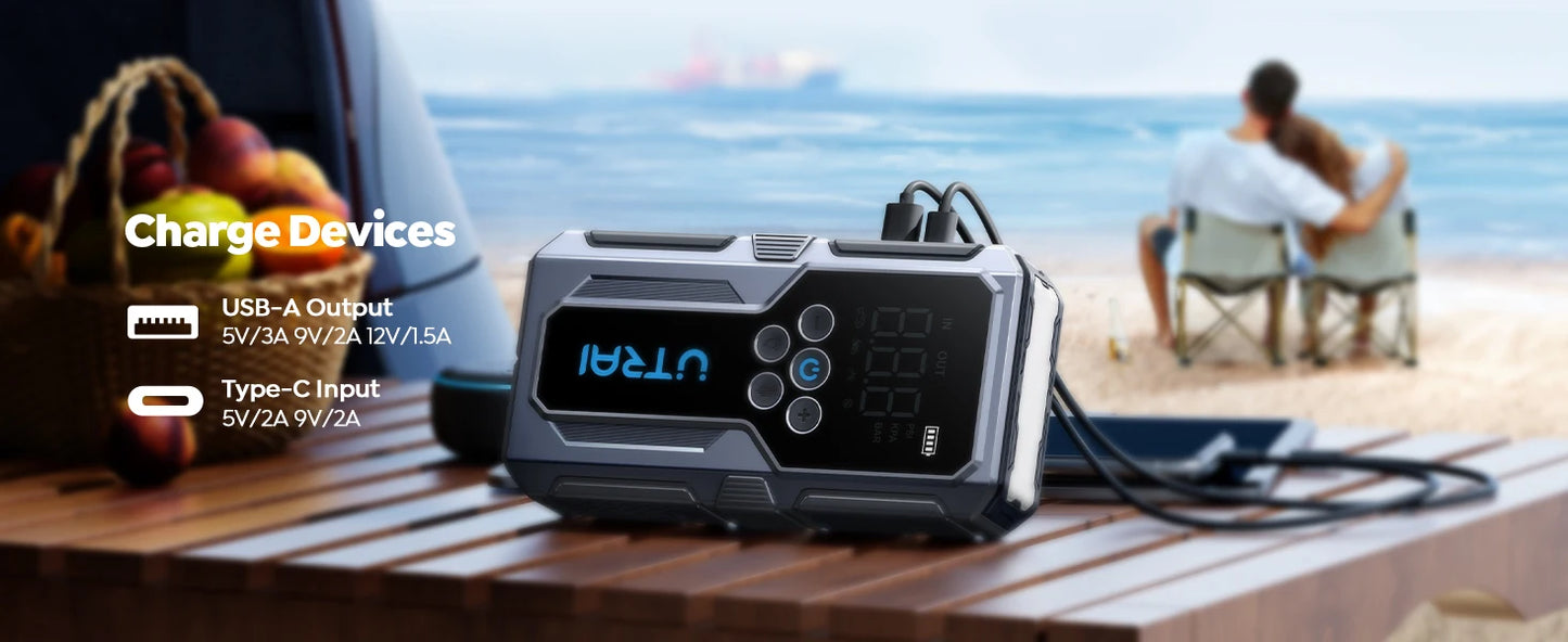 UTRAI JS-9 1500A Käivitusabi/Õhupump