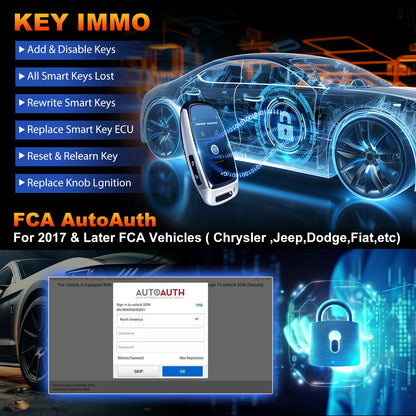 LAUNCH® X431 ELITE 2.0 GM/FORD/CHRYSLER Diagnostikaseade - AutoDiagnostik
