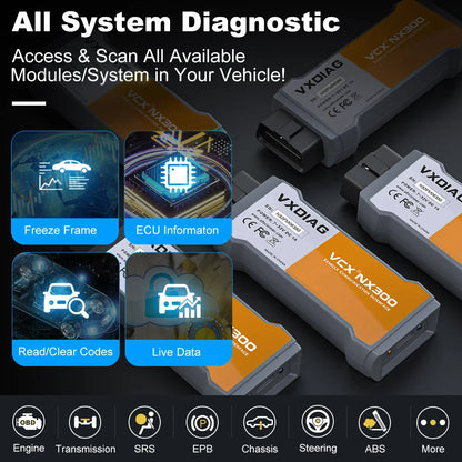 Diagnostic device VXDIAG NANO NX300 Volvo Vida