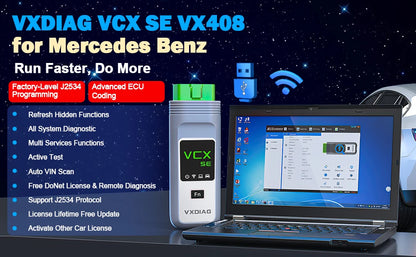 VXDIAG VCX SE Mercedes-Benz Diagnostikaseade