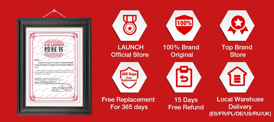 LAUNCH X431 Elite VAG/BMW/Mercedes/GM/Toyota 