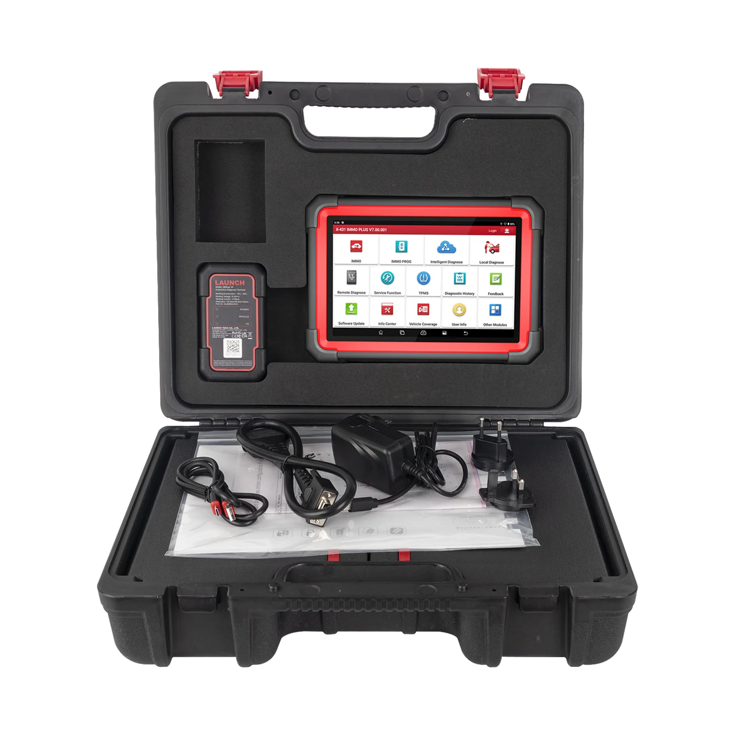 Käynnistä © X431 IMMO PLUS -avainohjelmointilaite + diagnostiikkalaite 