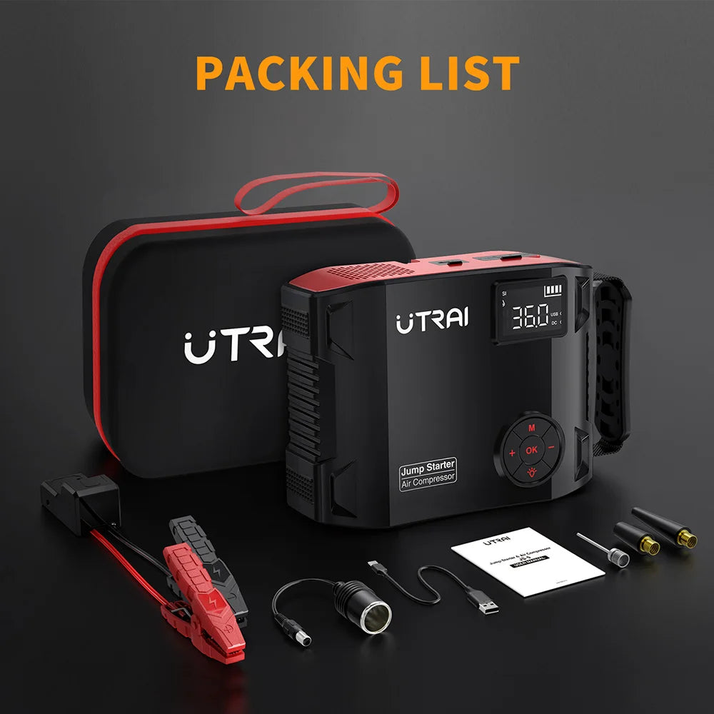 UTRAI JS-5 2000A Käivitusabi/Õhukompressor