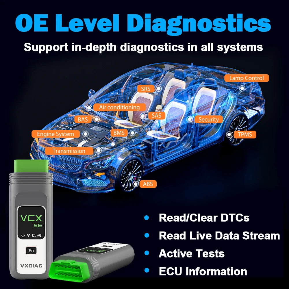 VXDIAG VCX SE Mercedes-Benz Diagnostikaseade