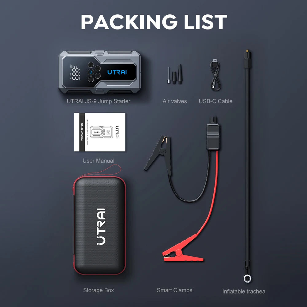 UTRAI JS-9 1500A Käivitusabi/Õhupump