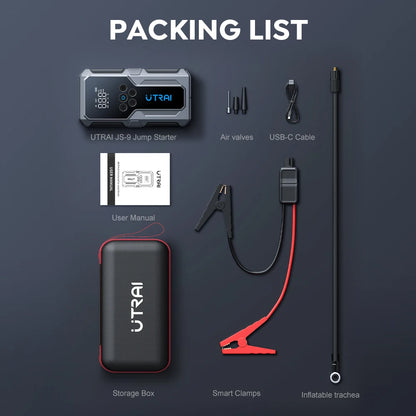 UTRAI JS-9 1500A Käivitusabi/Õhupump