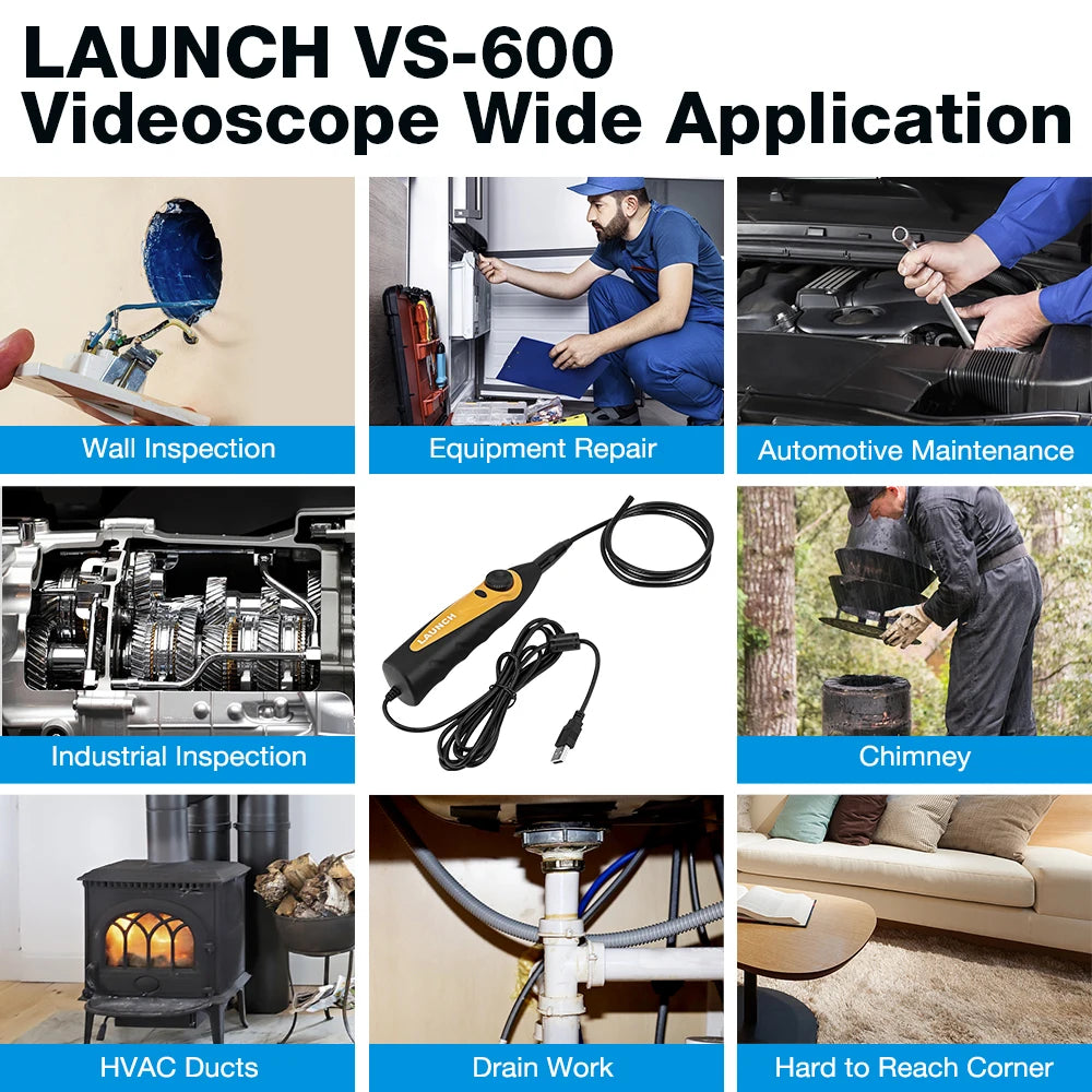 LAUNCH® VSP-600 Эндоскопическая камера