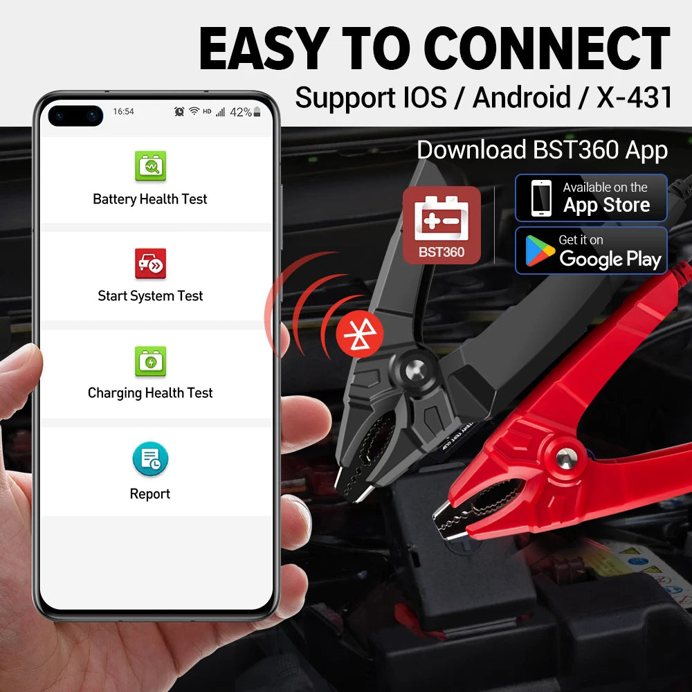LAUNCH® BST360 Bluetooth Aku Tester - AutoDiagnostik