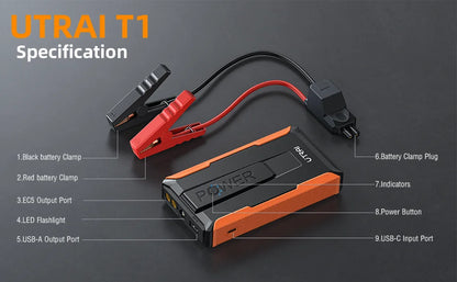 UTRAI T1 1400A Auto Käivitusabi