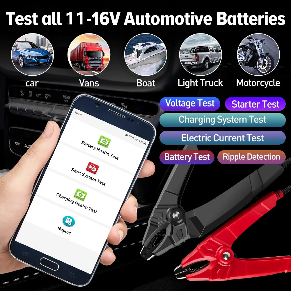 LAUNCH® BST360 Bluetooth Aku Tester - AutoDiagnostik