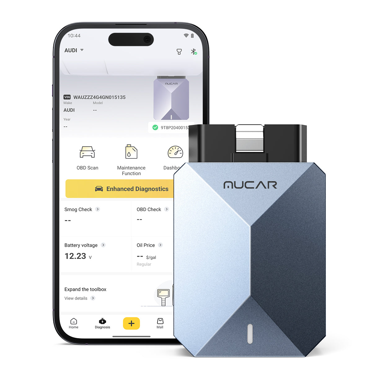 MUCAR BT200 MAX – seade ja rakendus